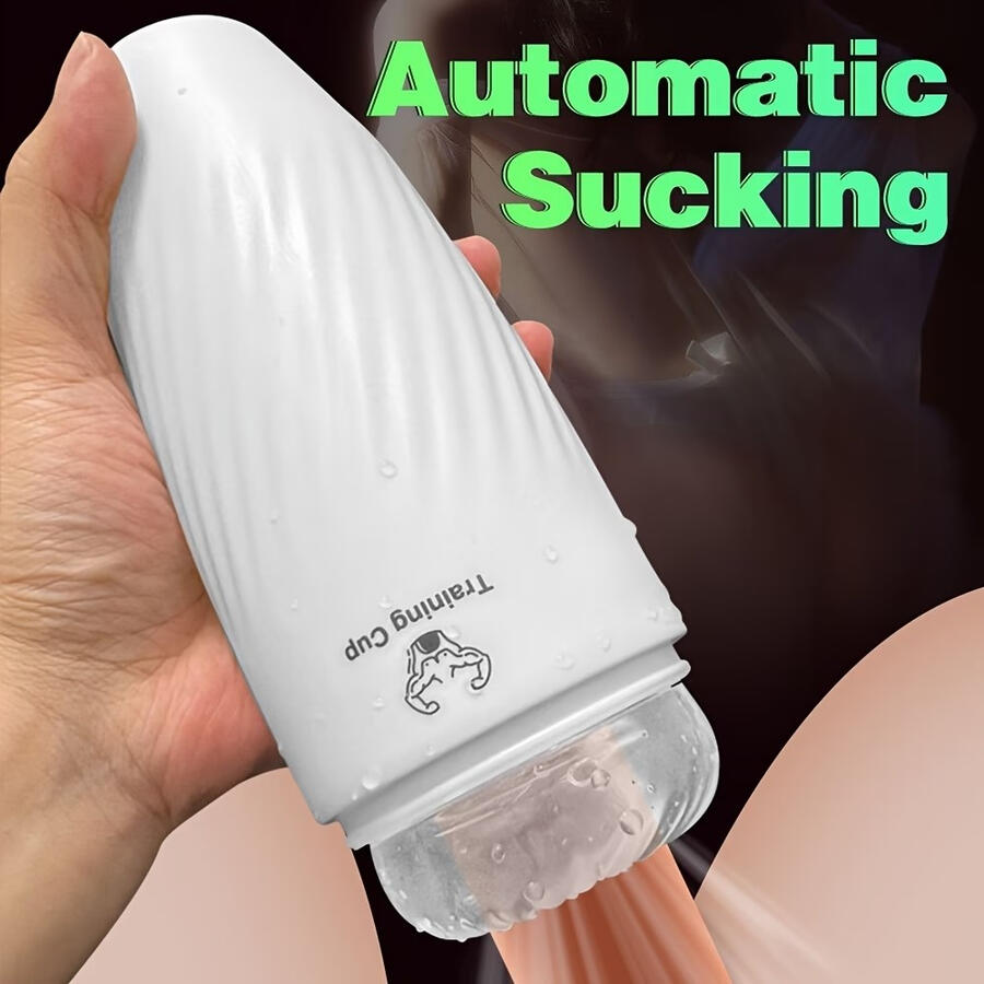 Untitled Automatic Suction Cup (White) for Personal Relief