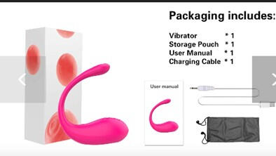 App-Controlled Wearable Vibrator for Long Distance Couples - Remote Smartphone Control for G-Spot and Anal Stimulation 'make love' from across the world or across the room