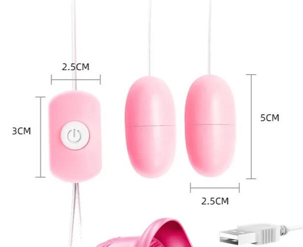 Untitled Female Tongue Licking Vibrating Egg, Powerful Double-Headed G-spot Clitoral, Multi-Frequency Anal, Lesbian Vibrator
